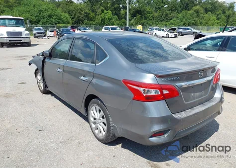 2019 Nissan Sentra S из США, поврежденный, VIN 3N1AB7AP4KY228226